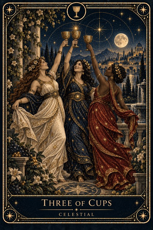 Three of Cups