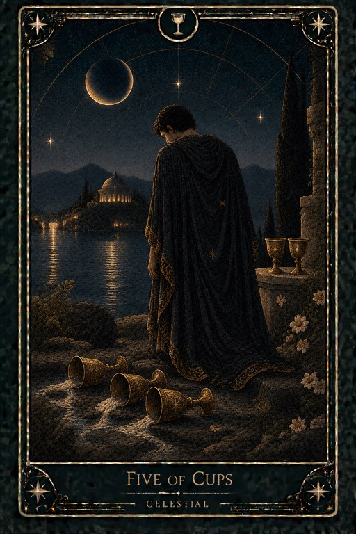 Five of Cups