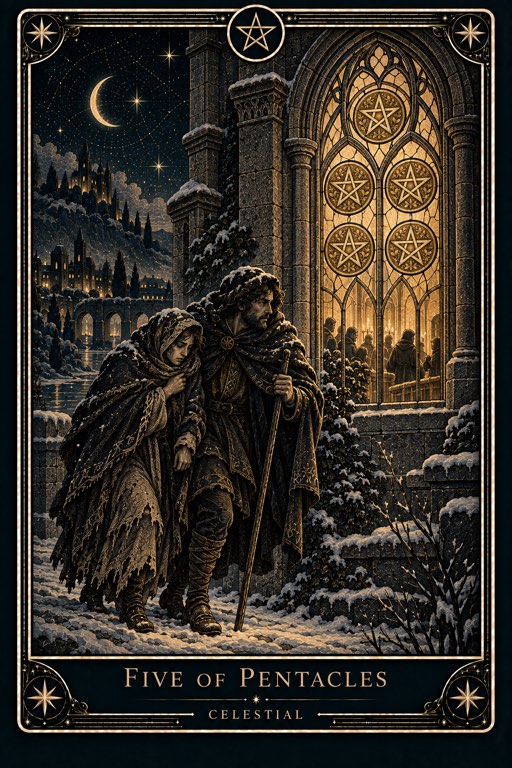 Five of Pentacles