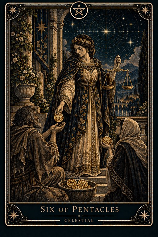 Six of Pentacles