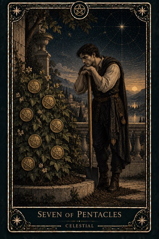 Seven of Pentacles