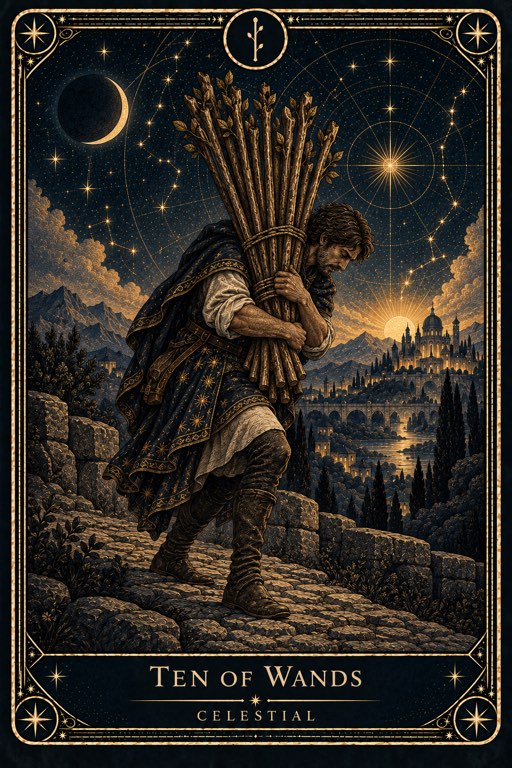 Ten of Wands