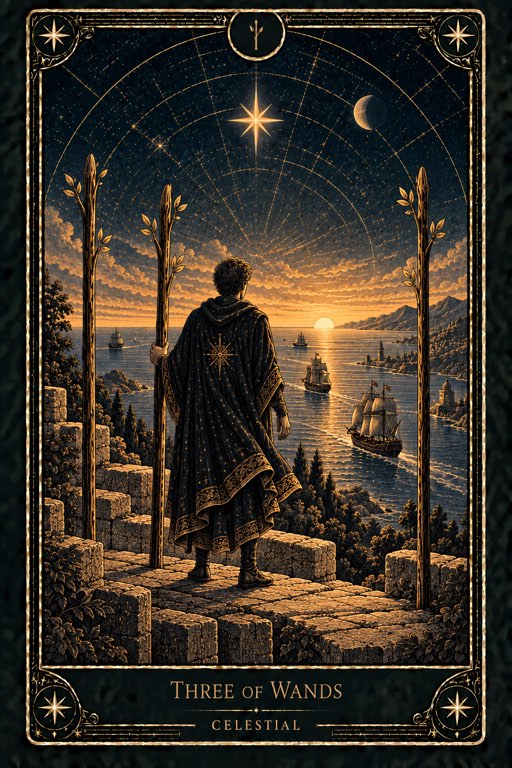 Three of Wands