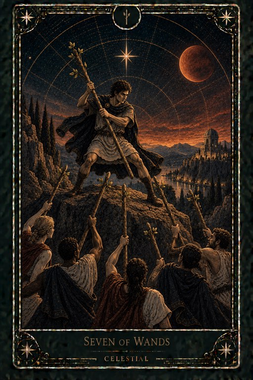 Seven of Wands